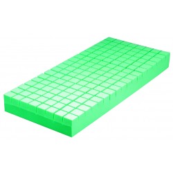 MATELAS GAUFRIER A PLOTS FIXES DECOUPES